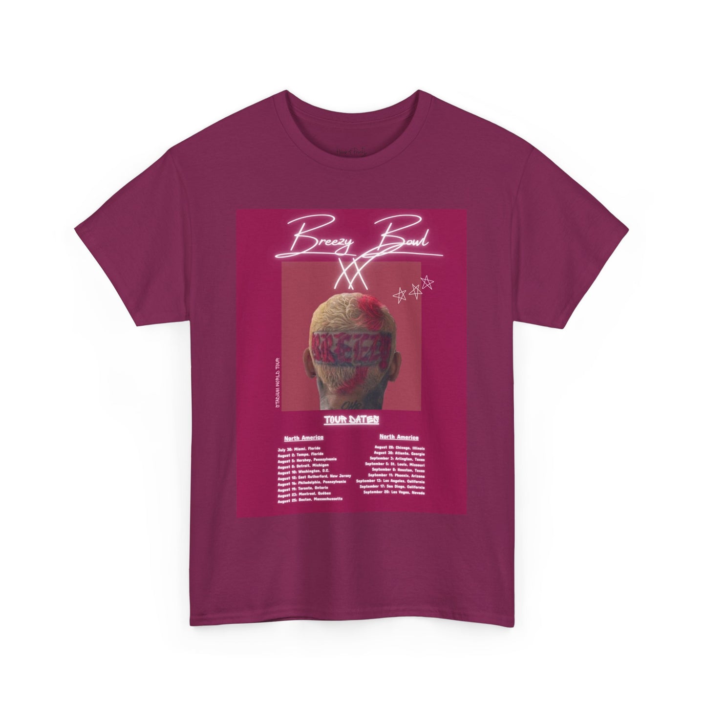 Breezy Bowl World Tour Unisex Tee