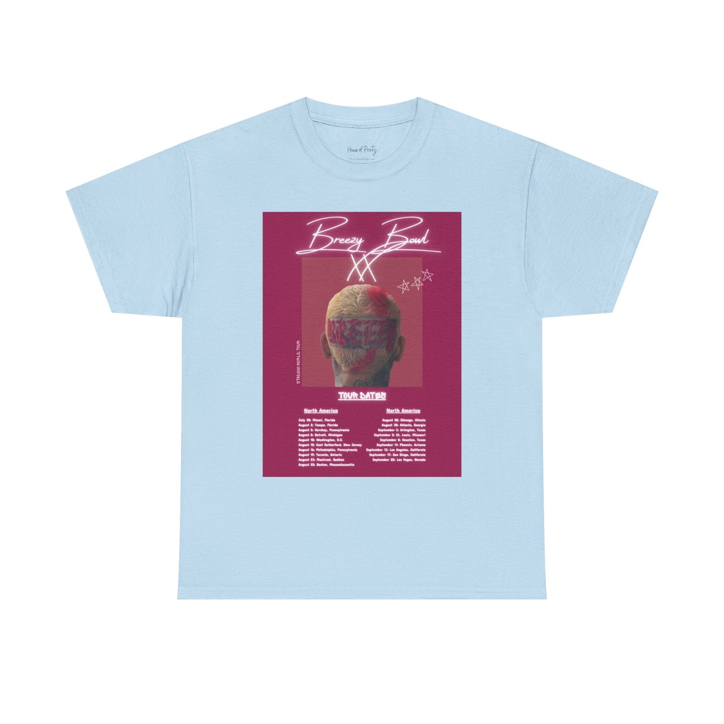 Breezy Bowl World Tour Unisex Tee