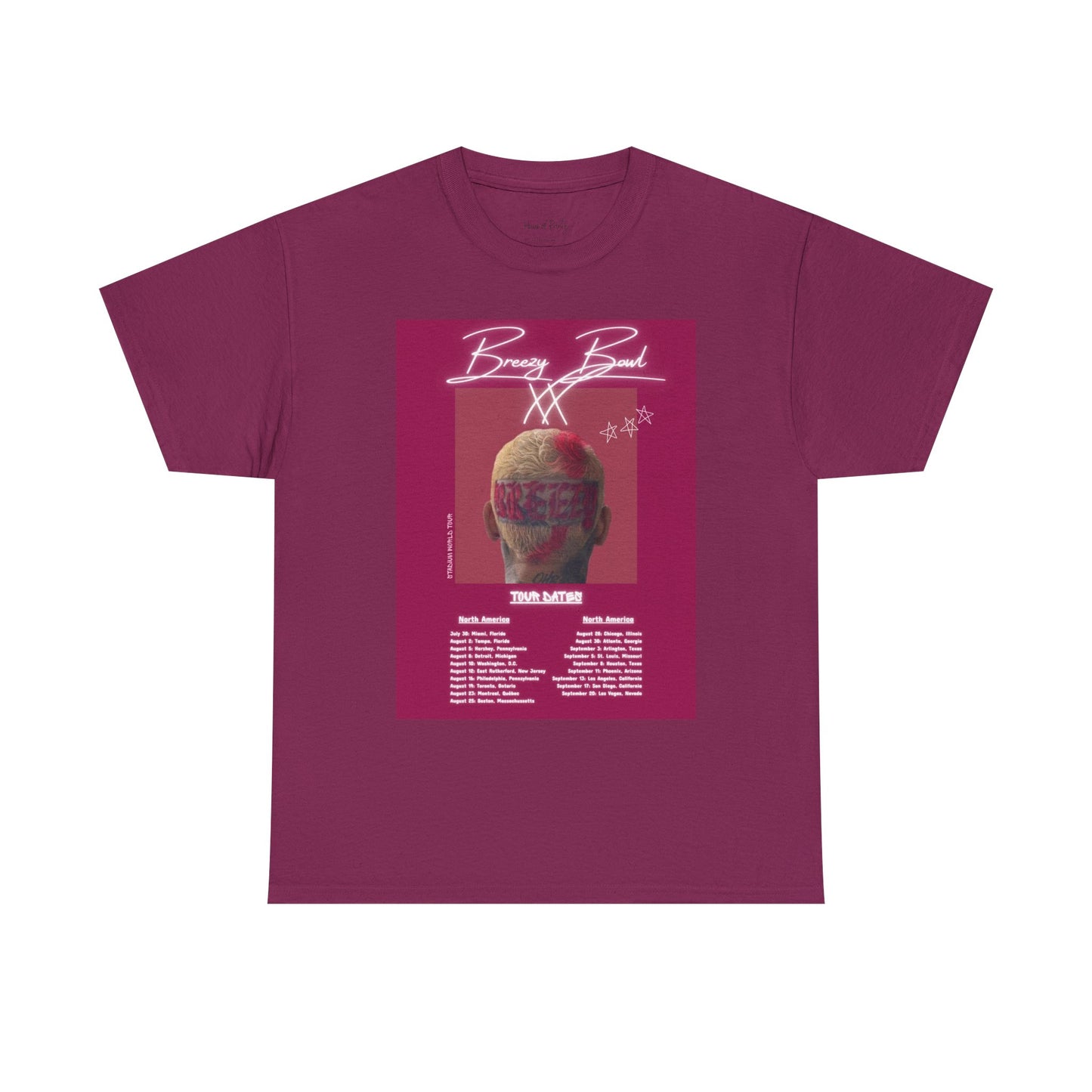 Breezy Bowl World Tour Unisex Tee