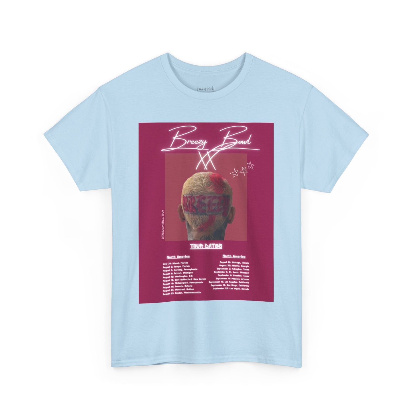 Breezy Bowl World Tour Unisex Tee