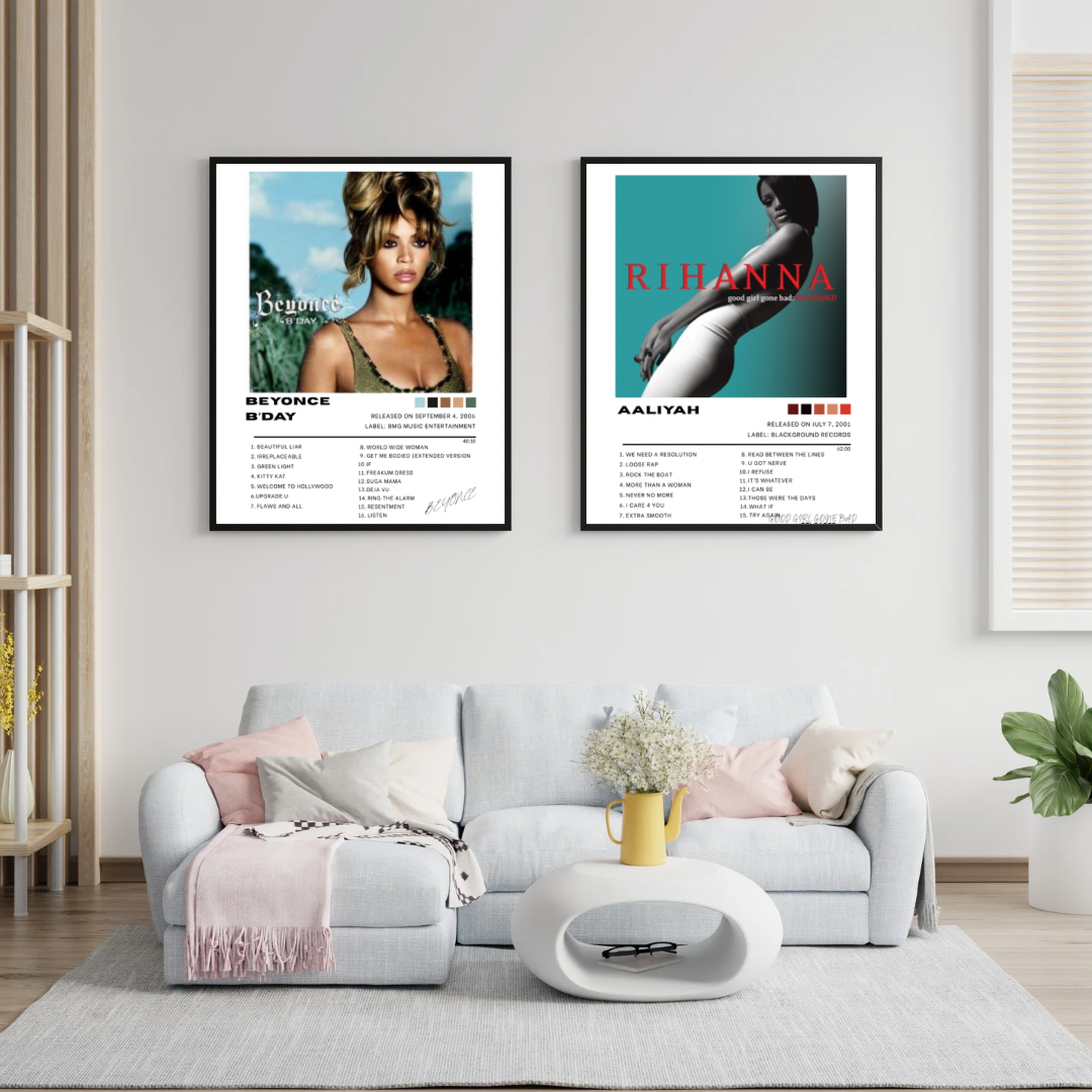 Beyonce Album Cover Poster B’DAY