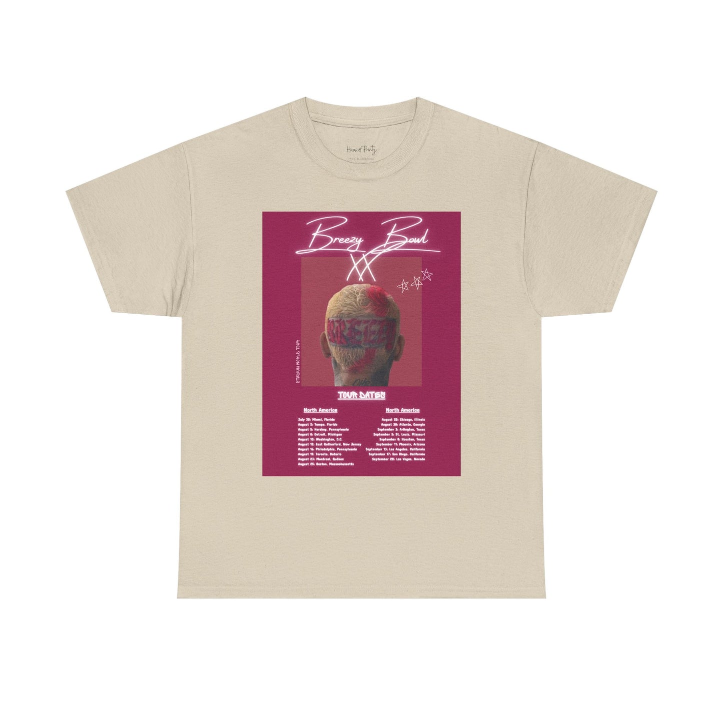 Breezy Bowl World Tour Unisex Tee