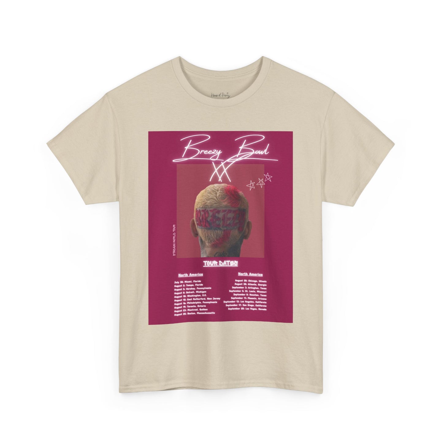 Breezy Bowl World Tour Unisex Tee