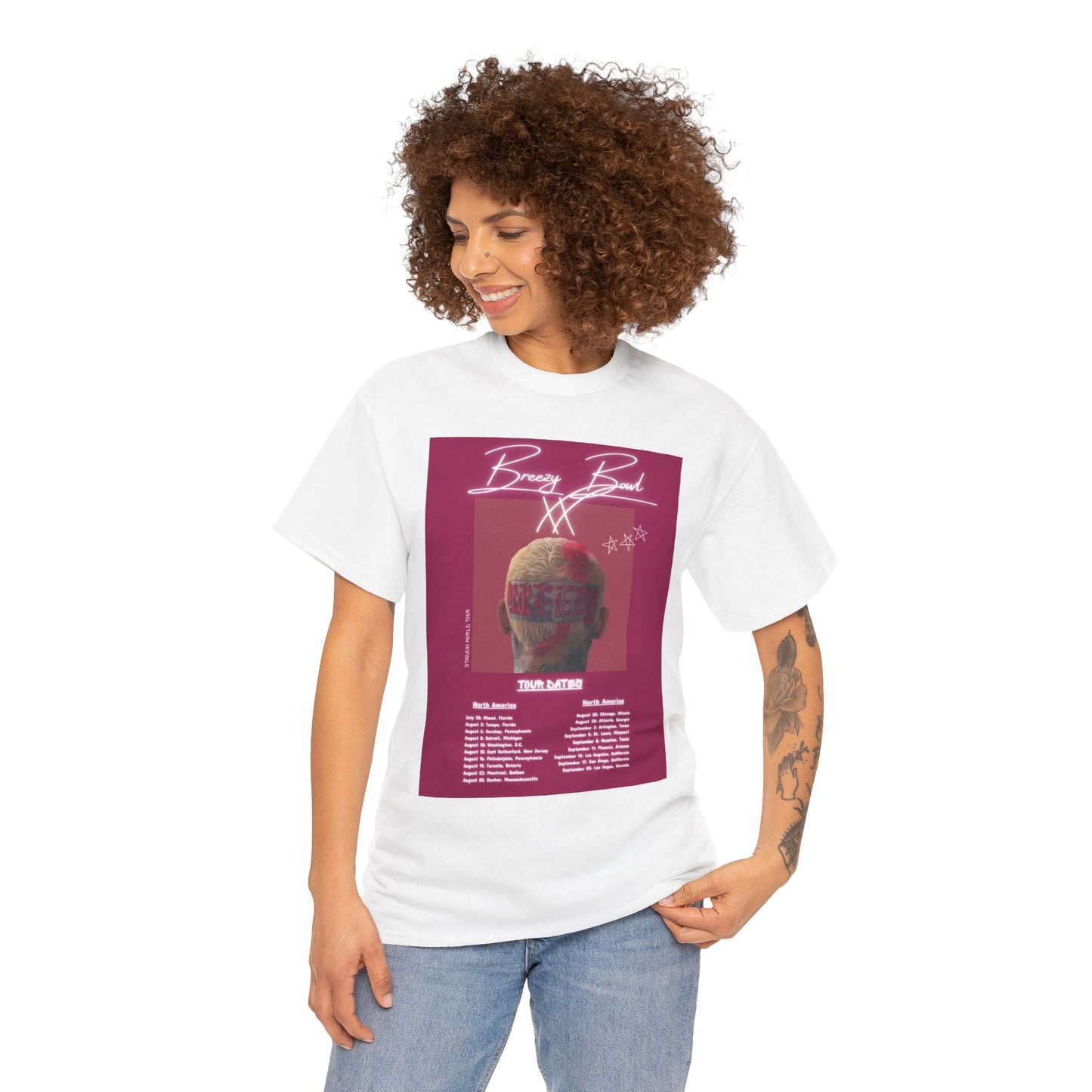 Breezy Bowl World Tour Unisex Tee