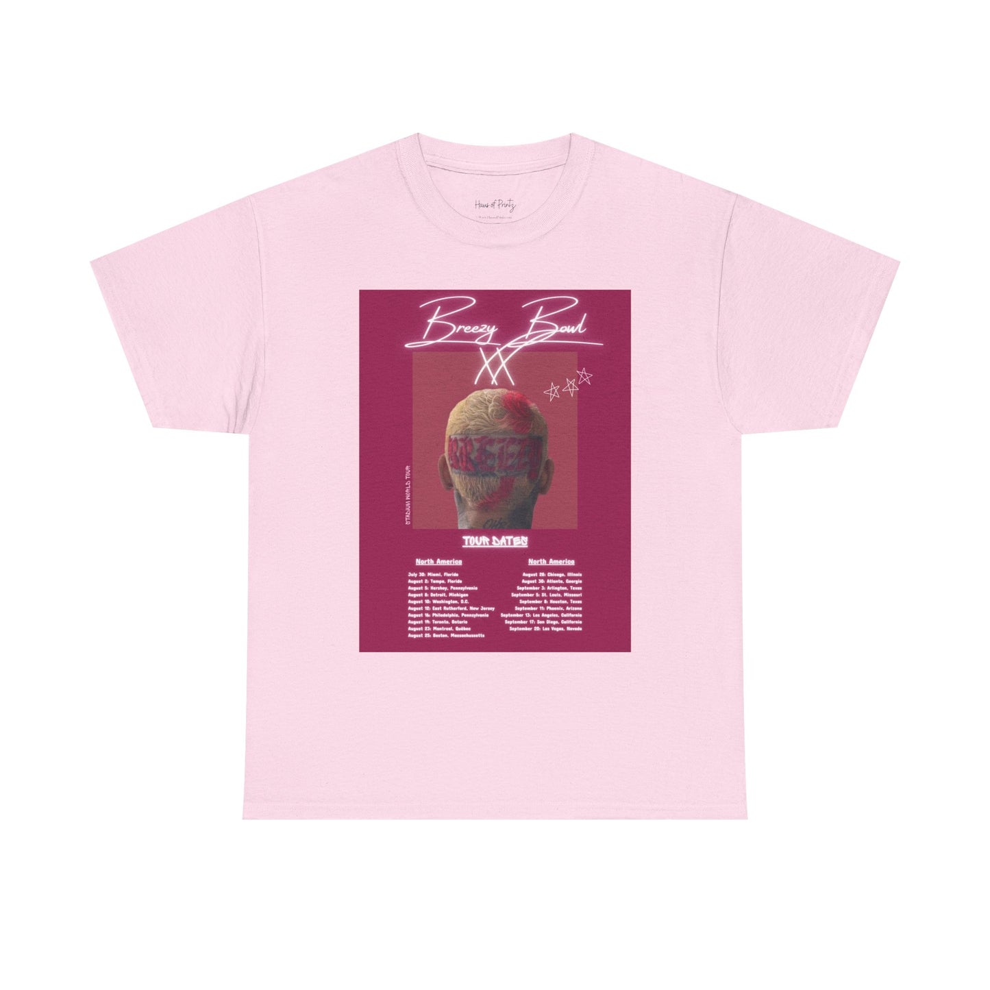 Breezy Bowl World Tour Unisex Tee