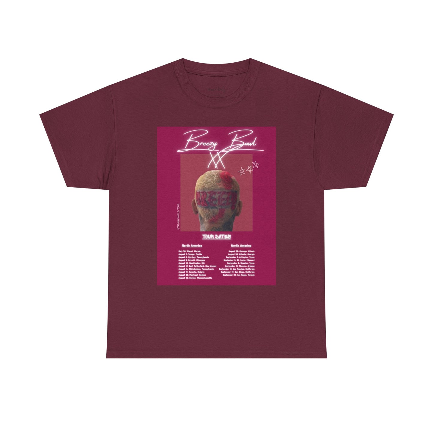 Breezy Bowl World Tour Unisex Tee