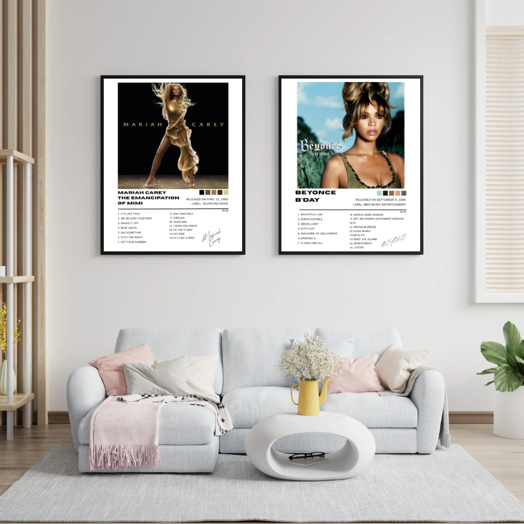 Mariah Carey Emancipation Album Cover Poster