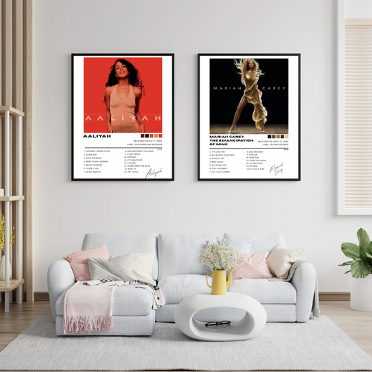 Aaliyah Album Cover Poster
